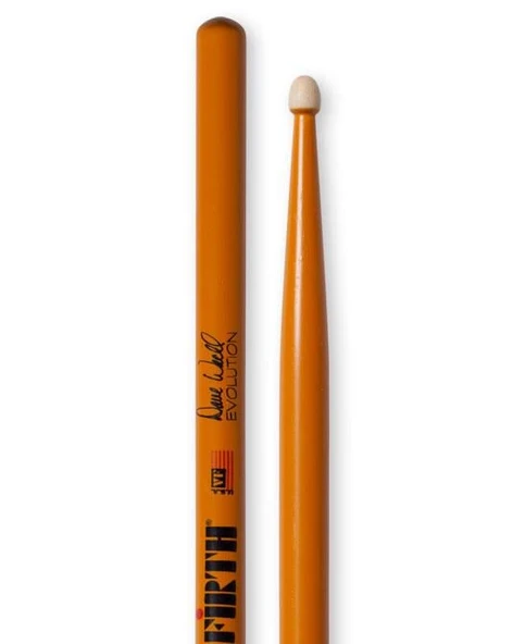 Vic Firth DW2 Dave Weckl Evolution Baget | Kısa Uç - Hızlı Geri Sekme - Ahşap ürün görseli 1