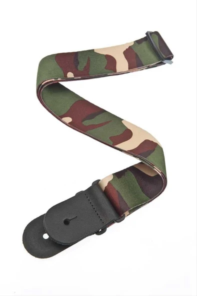 Planet Waves 50H02 Gitar Askısı Camouflage 2 (5 cm) | Kamuflaj Desen - Sağlam - Askeri Tarz ürün görseli 1