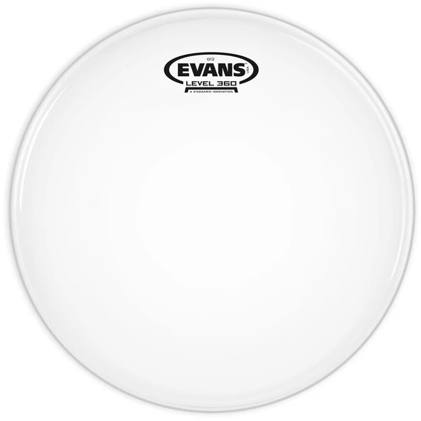 Evans B13G12 G12 Coated 13 İnç Tom Derisi (Profesyonel) | 12 Mil Tek Katmanlı Kalın Yapı, Zengin Alt Frekanslar ve Yüksek Dayanıklılık ürün görseli 1