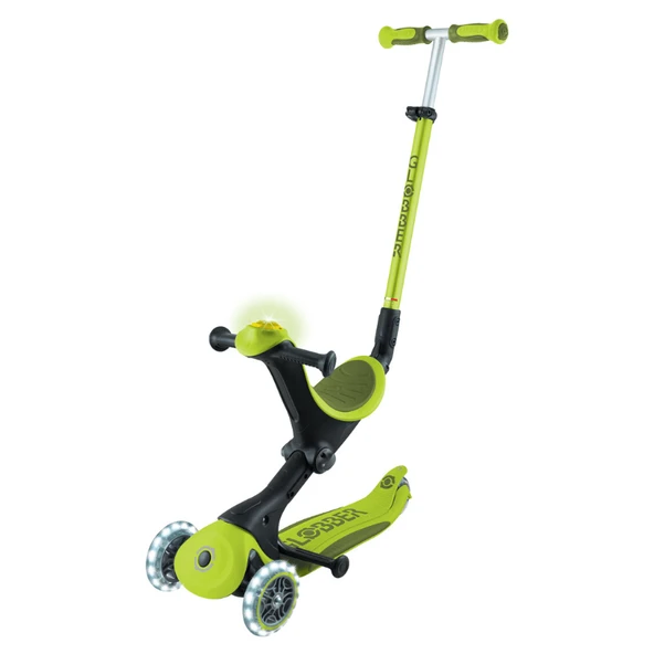 Globber Go Up Deluxe Işıklı Scooter - Yeşil ürün görseli 1