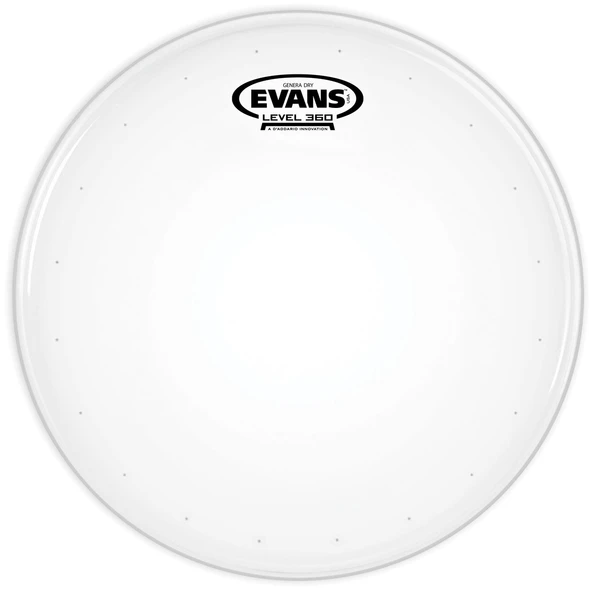 Evans B14DRY Genera Dry Coated Trampet Derisi (14 inç - Beyaz - Delikli) ürün görseli 1