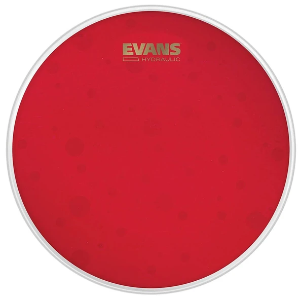 Evans B14HR Hydraulic Red 14 İnç Yağlı Trampet Derisi - Kırmızı (Profesyonel) | Şeffaf Kırmızı Tasarım, Yağlı Yapı ile Minimum Çınlama ve Kolay Akort ürün görseli 1