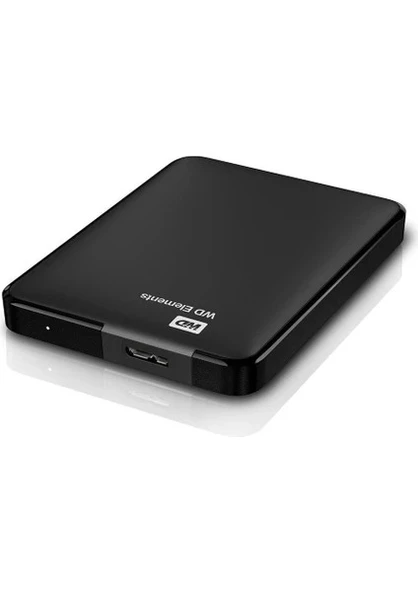 WD Elements Portable 2 TB USB 2.5" 3.0 Black Taşınabilir Hard Disk WDBU6Y0020BBK - WESN ürün görseli 1