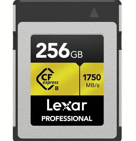 Lexar Pro CFexpress 256GB Typ B Gold ürün görseli 1