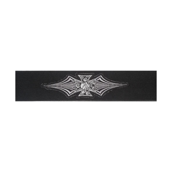 Planet Waves 64P02 6.4 cm Geniş Dokuma Gitar Askısı - Iron Cross (Orta/Profesyonel Seviye) | Demir Haç Deseni, 64mm Genişlik ile Yüksek Konfor ve Ayarlanabilir Boy ürün görseli 1