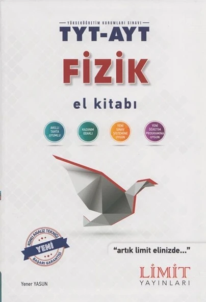 TYT AYT Fizik El Kitabı Limit Yayınları ürün görseli 1