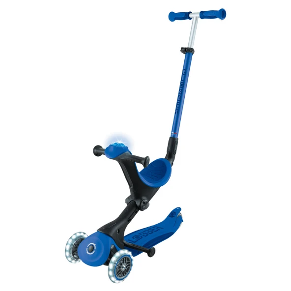 Globber Go Up Deluxe Işıklı Scooter - Lacivert ürün görseli 1