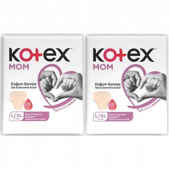 Kotex MOM Doğum Sonrası Emici Külot L/XL 16 Adet ürün görseli 1