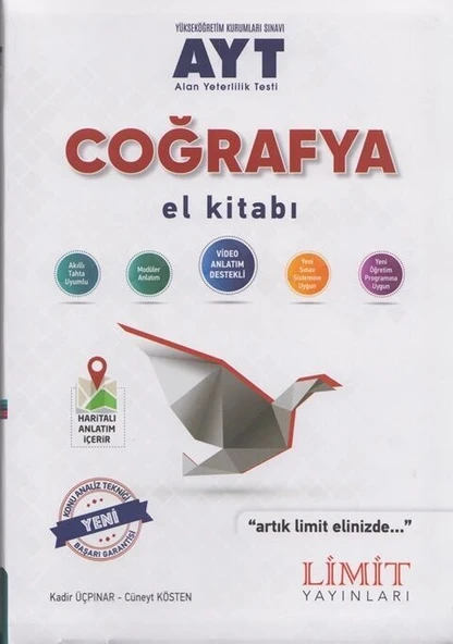 AYT Coğrafya El Kitabı Limit Yayınları ürün görseli 1