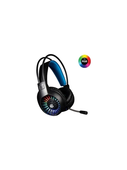 Performax Barbarossa RGB Mikrofonlu Oyuncu Kulaklığı ürün görseli 1