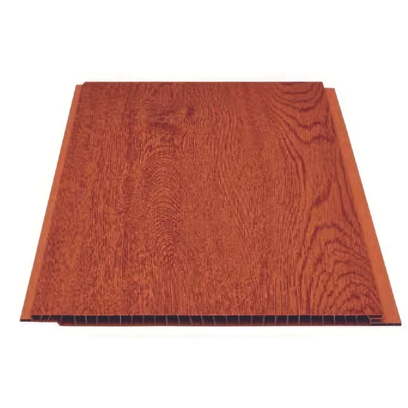 Düz CEVİZ Plastik Pvc Duvar - Tavan Lambiri / 40 Adet 20 Cm X 2,5 Metre - 20 Metrekare ürün görseli 1