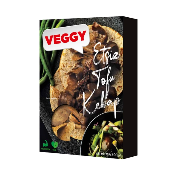 Veggy vegan Etsiz Tofu Kebap 200 G * 2 adet ürün görseli 1
