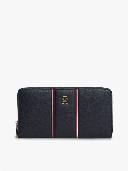 Tommy Hilfiger   TH ICON LRG ZA CORP Kadın Mavi Cüzdan - AW0AW18654 ürün görseli 1