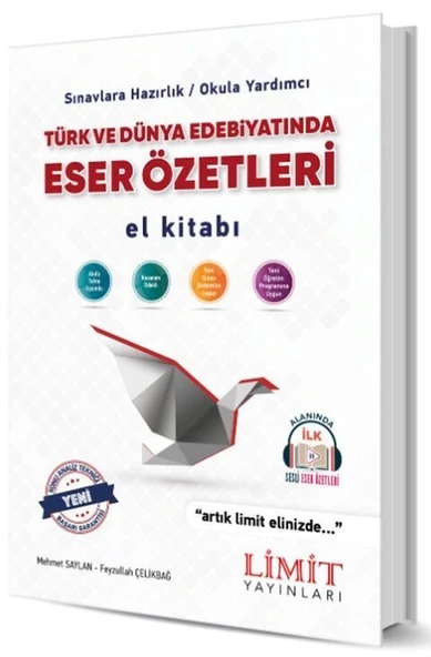 Türk ve Dünya Edebiyatında Eser Özetleri El Kitabı Limit Yayınları ürün görseli 1