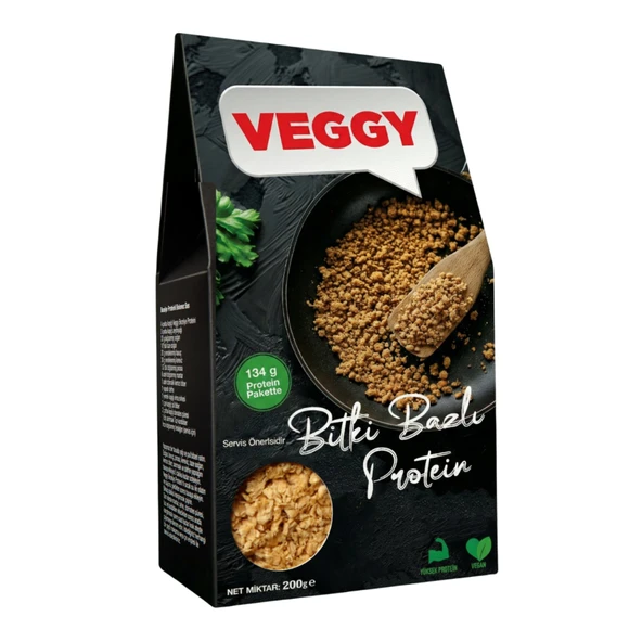 Veggy vegan Bitki Bazlı Protein 200 G ürün görseli 1