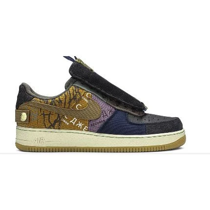 Nike Air Force 1 Low Travis Scott Cactus Jack Erkek Spor Ayakkabı ürün görseli 1
