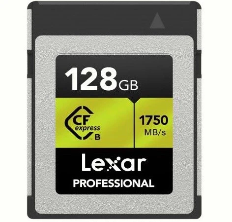 Lexar Professional GOLD Serisi 128GB CFexpress Kart, B ürün görseli 1