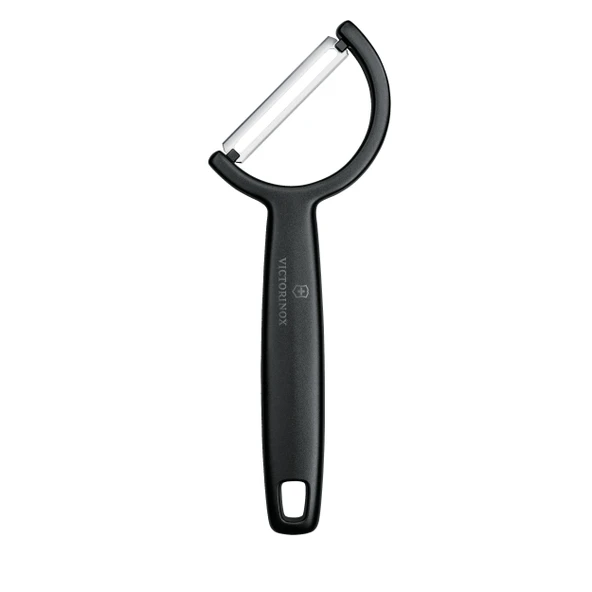 Victorinox 6.0950.3 RHO Düz Kenar Tek Taraf Soyacak - Siyah ürün görseli 1