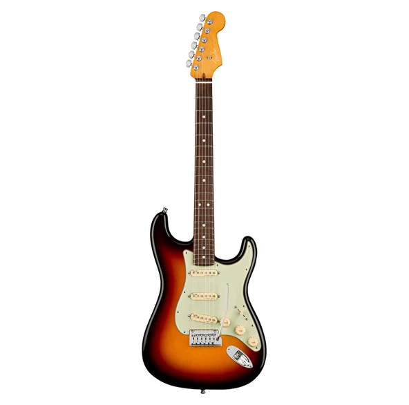 Fender 0118010712 American Ultra Stratocaster Elektro Gitar (Ultraburst) | Gülağacı Klavye Ultraburst Renk ve Konforlu Gövde Konturları ürün görseli 1