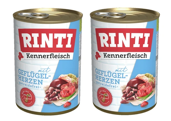 Rinti Yürekli Gurme Köpek Konservesi 400 Gr. X 2 Adet ürün görseli 1