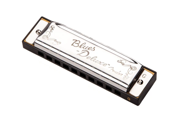 Fender 0990701002 Blues Deluxe Sol (G) Majör Mızıka | Derin ve Zengin Alt Tonlar ile Blues Ritimleri İçin İdeal Seçim ürün görseli 1