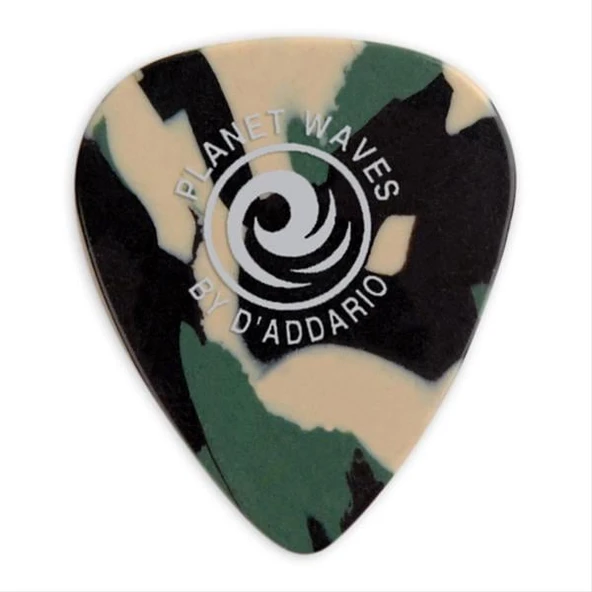 Planet Waves 1CCF6-10 Selüloit Pena Camo Heavy (10'lu Paket) | Kamuflaj Desen - Sert - Tarz ürün görseli 1