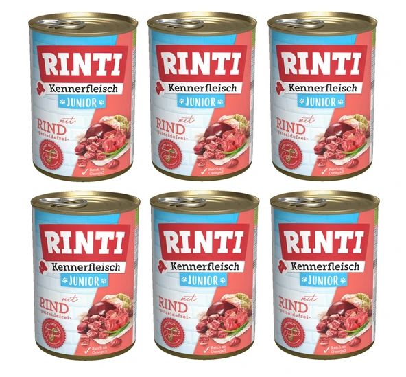 Rinti Dana Etli Gurme Yavru Köpek Konservesi 400 Gr. X 6 Adet ürün görseli 1