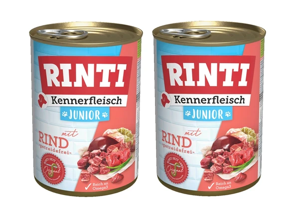Rinti Dana Etli Gurme Yavru Köpek Konservesi 400 Gr. X 2 Adet ürün görseli 1
