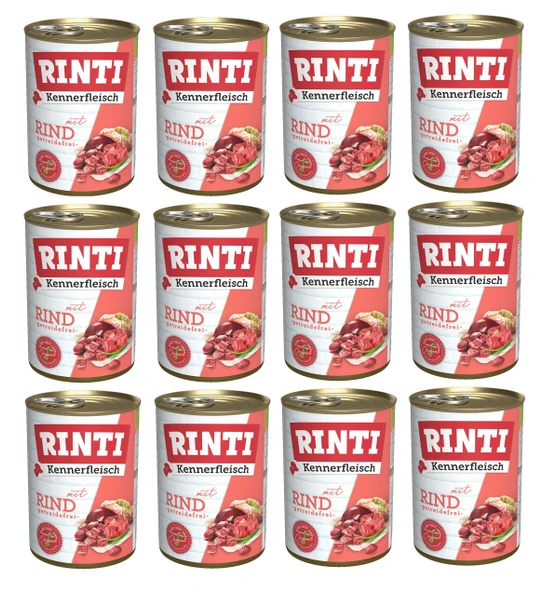 Rinti Dana Etli Gurme Köpek Konservesi 400 Gr. X 12 Adet ürün görseli 1