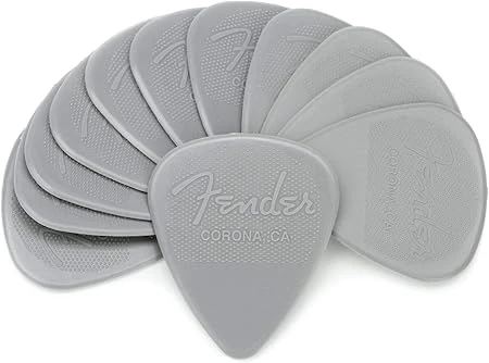 Fender 0986351800 351 Shape Naylon Gitar Penası 0.73 mm (12'li) | En Popüler Orta Kalınlık Çok Yönlü Kullanım ve Kaymaz Tutuş ürün görseli 1