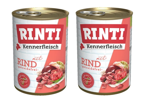Rinti Dana Etli Gurme Köpek Konservesi 400 Gr. X 2 Adet ürün görseli 1