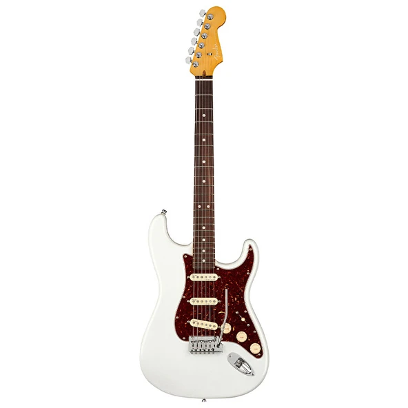 Fender 0118010781 American Ultra Stratocaster Elektro Gitar (Arctic Pearl) | Gülağacı Klavye Arctic Pearl Renk ve Ultra Noiseless Vintage Manyetikler ürün görseli 1