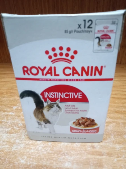 ROYAL CANİN Instinctive Gravy Yetişkin Kedi Yaş Maması 85 GRAM X 12 ADET ürün görseli 1