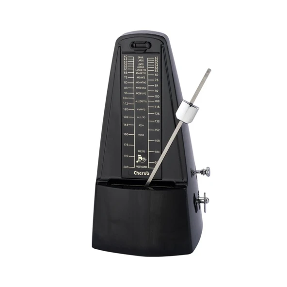 Cherub WSM-305BK Mekanik Metronom | Klasik Kurmalı Metronom - Siyah ürün görseli 1