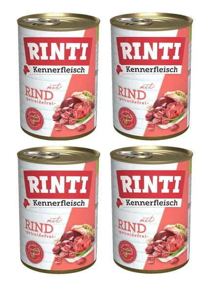 Rinti Dana Etli Gurme Köpek Konservesi 400 Gr. X 4 Adet ürün görseli 1