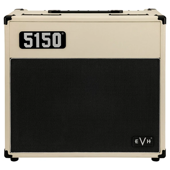 EVH 2257306410 5150 Iconic 15W 1x10 Kombo Elektro Gitar Amfisi (Fildişi) | 15 Watt Güç ve 10 İnç Hoparlör Ev ve Stüdyo İçin Efsanevi Eddie Van Halen Tonları ürün görseli 1