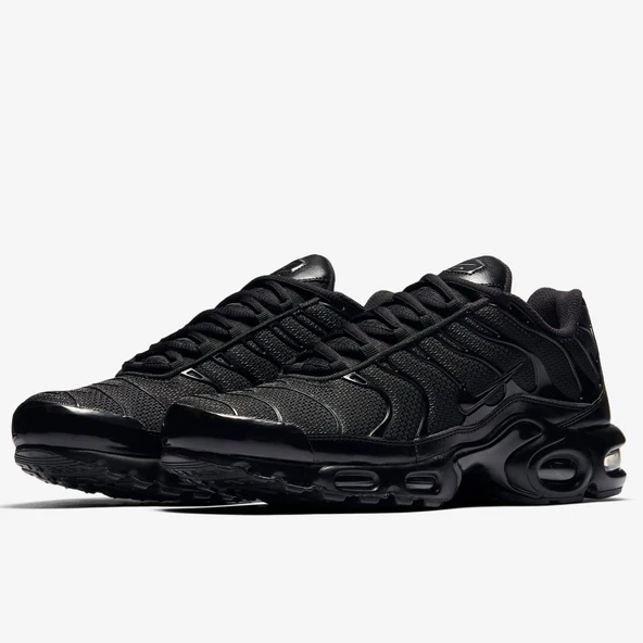 Nike Air Max Plus Triple Black Erkek Spor Ayakkabı ürün görseli 1