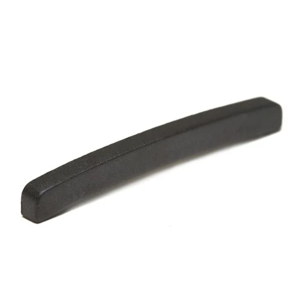Graph Tech PT-1000-00 TUSQ XL Blank Üst Eşik (Siyah - Fender Uyumlu - Kavisli) ürün görseli 1