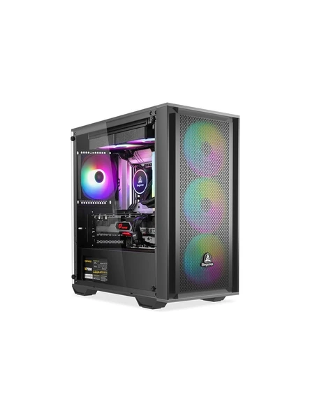 Segotep Gank 240-S Siyah 650W 80+ Midi Tower Kasa (Argb Fan) ürün görseli 1