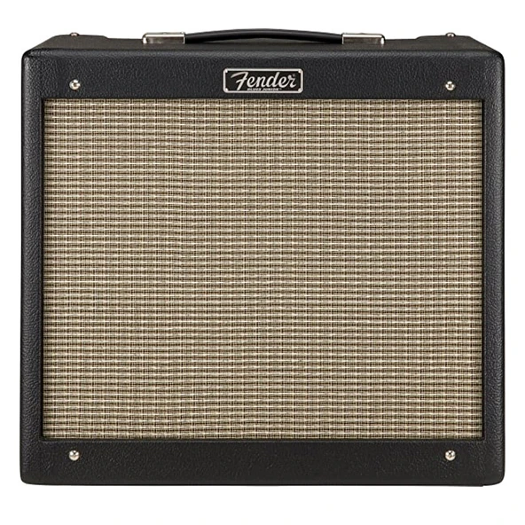 Fender 2231506000 Blues Junior IV Siyah Elektro Gitar Amfisi | 15 Watt Tam Tüplü Celestion A-Type Hoparlör ve İyileştirilmiş Reverb Devresi ürün görseli 1