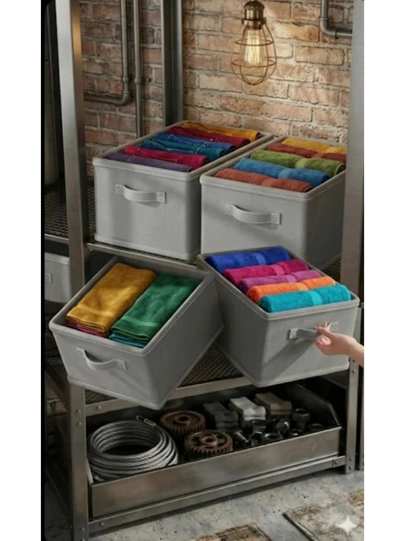 Modern 4'lü Gardrop Düzenleyici Organizer Set ürün görseli 1