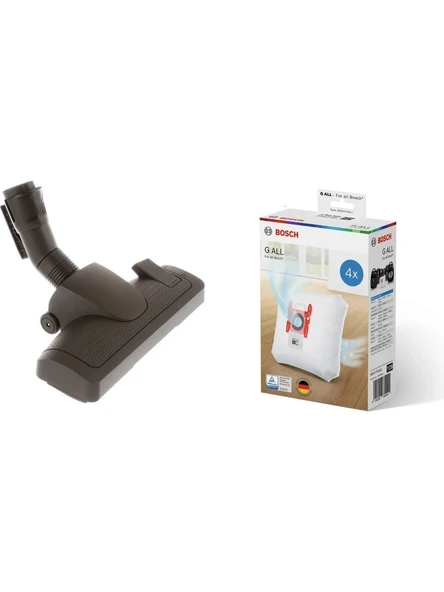Bosch BGBS4HYG1 Süpürge Fırçası ve Orjinal Toz Torbası 2 Li Set ürün görseli 1