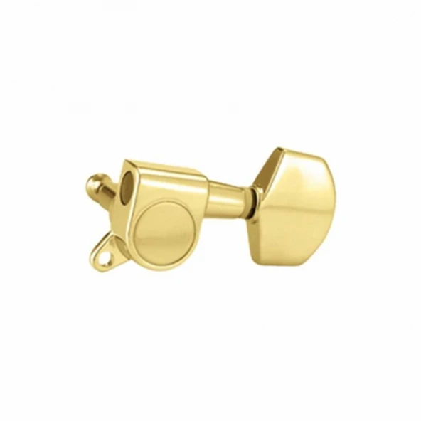 Valencia AMH7001GD Akustik Gitar Burgusu (Gold) | Kapalı Sistem - 3+3 - Lüks Görünüm ürün görseli 1