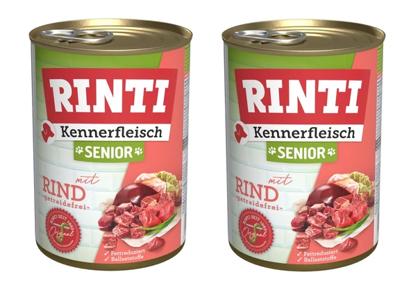 Rinti Dana Etli Senior Gurme Yaşlı Köpek Konservesi 400 Gr. X 2 Adet ürün görseli 1