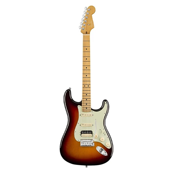 Fender 0118022712 American Ultra Stratocaster HSS Elektro Gitar (Ultraburst) | Akçaağaç Klavye Modern D Sap Profili ve Ultra Noiseless Manyetikler ürün görseli 1