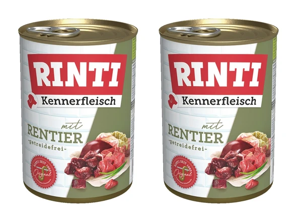 Rinti Geyik Etli Gurme Köpek Konservesi 400 Gr. X 2 Adet ürün görseli 1