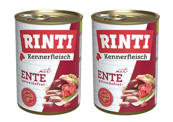 Rinti Ördekli Gurme Köpek Konservesi 400 Gr. X 2 Adet ürün görseli 1
