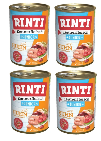 Rinti Tavuklu Gurme Yavru Köpek Konservesi 400 Gr. X 4 Adet ürün görseli 1