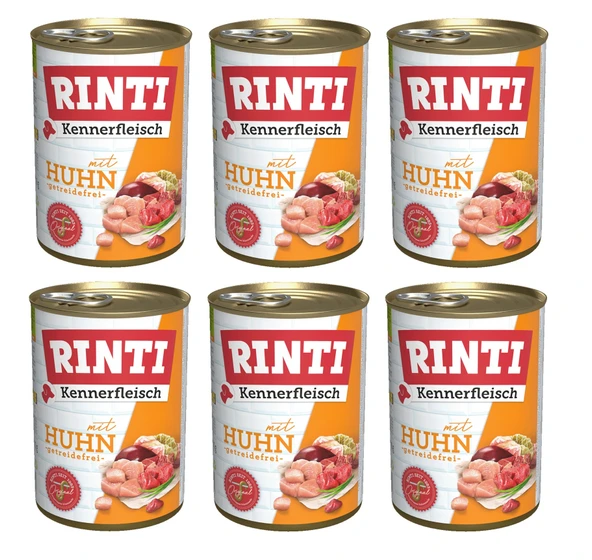Rinti Tavuklu Gurme Köpek Konservesi 400 Gr. X 6 Adet ürün görseli 1