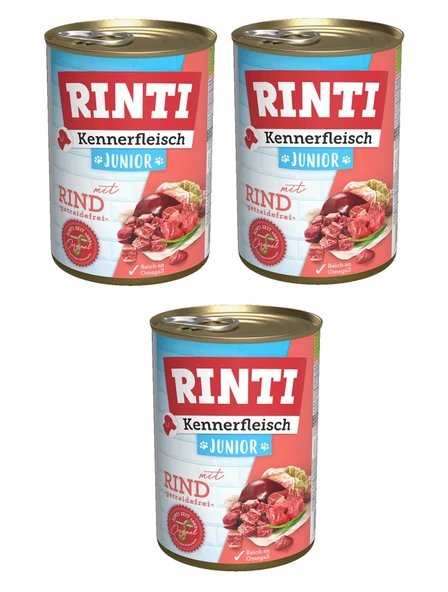 Rinti Dana Etli Gurme Yavru Köpek Konservesi 400 Gr. X 3 Adet ürün görseli 1